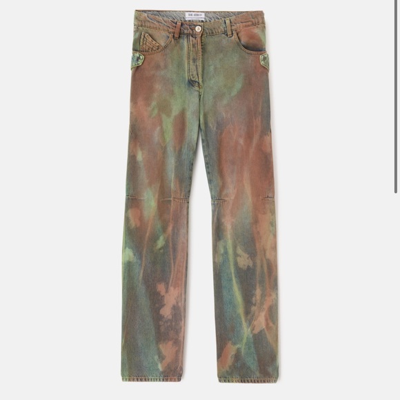 THE ATTICO DEANN CAMOUFLAGE PANTS